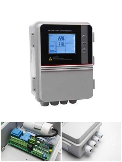 Enfaset 0,37-2,2kw intelligent enkeltpumpekontroller